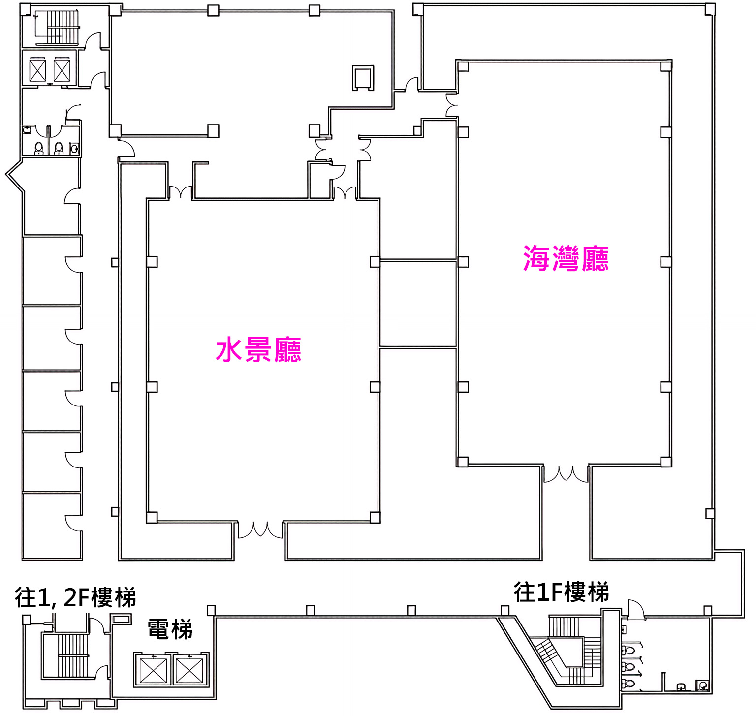 3F 會場平面圖